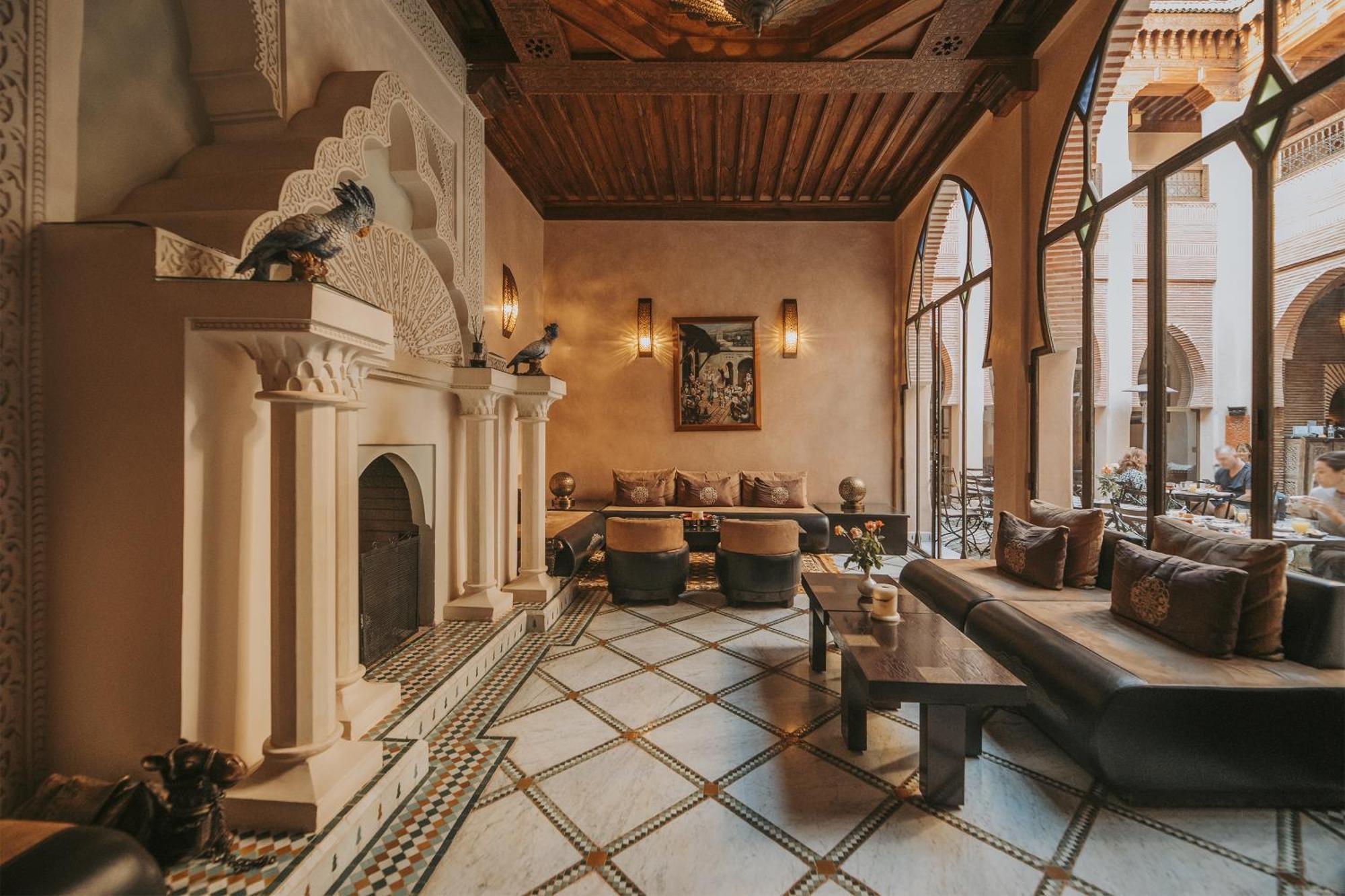 Riad Le Perroquet Bleu Suites & Spa Marrakesh Eksteriør bilde