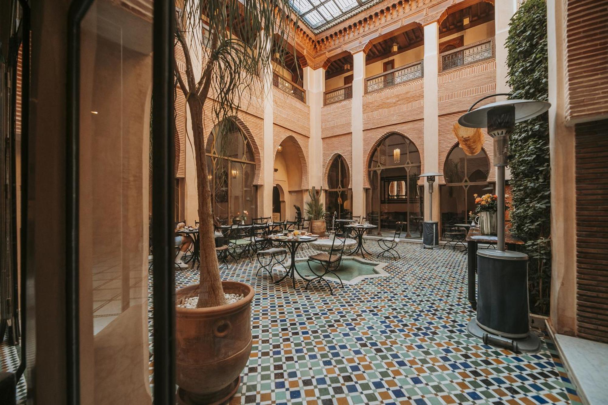 Riad Le Perroquet Bleu Suites & Spa Marrakesh Eksteriør bilde