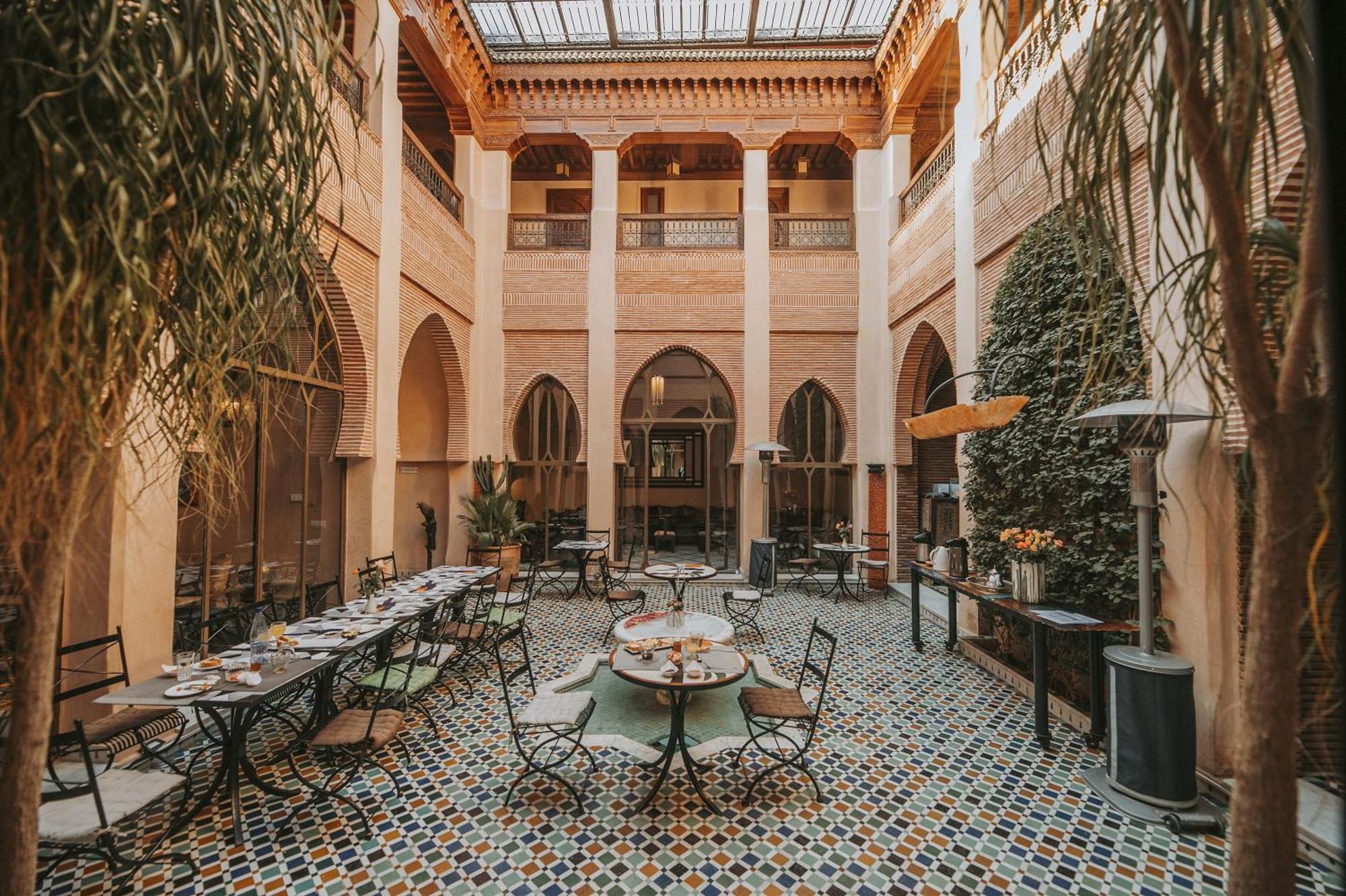 Riad Le Perroquet Bleu Suites & Spa Marrakesh Eksteriør bilde