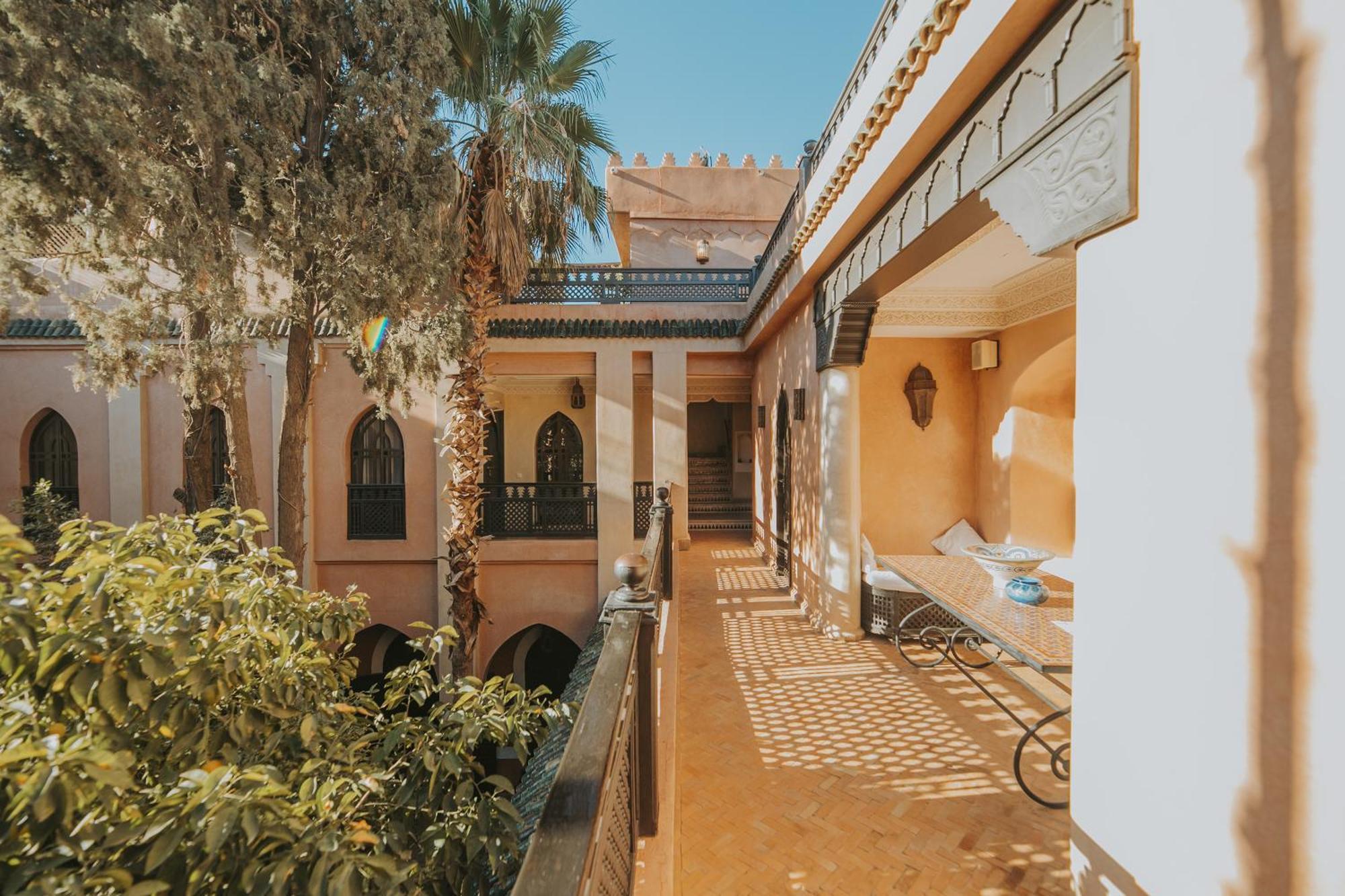 Riad Le Perroquet Bleu Suites & Spa Marrakesh Eksteriør bilde