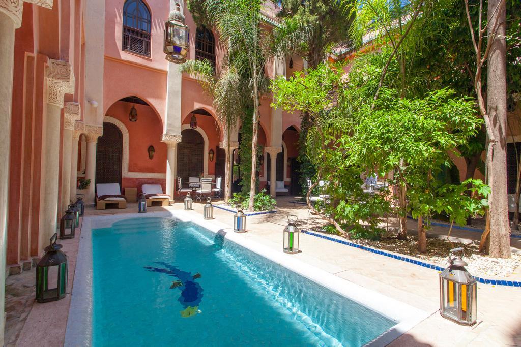 Riad Le Perroquet Bleu Suites & Spa Marrakesh Eksteriør bilde